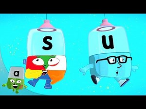 Alphablocks - Floating Through the Air | Learn to Read | Phonics for Kids | Learning Blocks