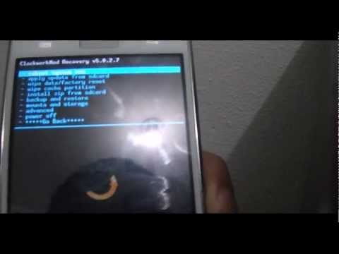 Custom Recovery (ClockWorkMod) on LG Optimus L7 P700 / P705