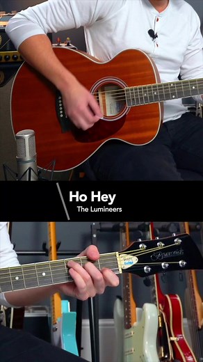 Easy Guitar Tutorial for Ho Hey by The Lumineers