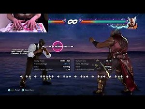 How I use my hitbox for tekken