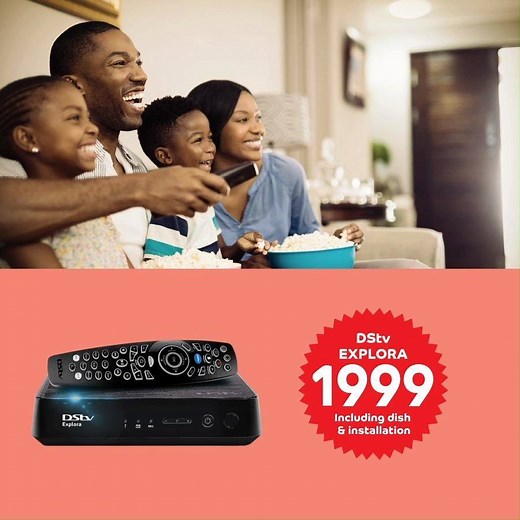 Come get your DStv Explora decoder for R999 or with dish and installation for R1999. T’s and C’s apply. Available at selected PEP stores. | PEP