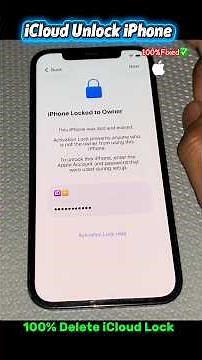 How to Unlock iCloud in 1 Minute! 🔥iPhone📱#icloudking #shorts #apple #iphone #icloud #howto #tech