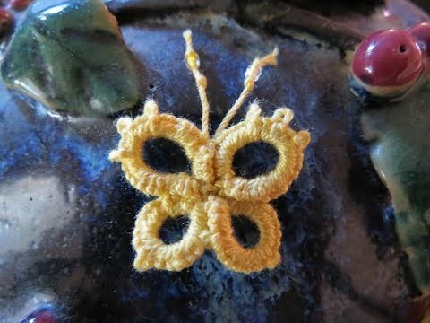 Needle Tatting Butterfly