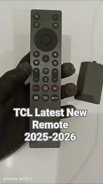 TCL Smart LED Voice Remote Control 2025 | Full Button & Function. #tclremote2025 #tclvoiceremote