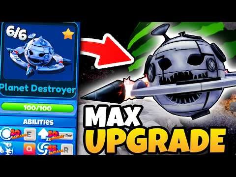 We Unlock MAX LEVEL Planet Destroyer And MORE In Morph World Update!
