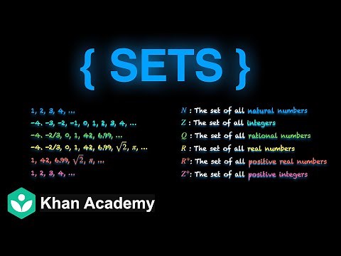 What are sets? | Sets | Grade 11 | Math | Khan Academy