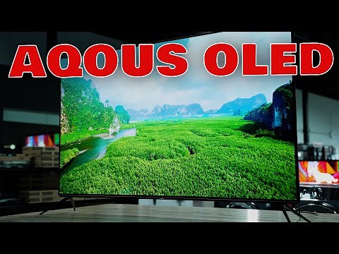 SHARP's NEW OLED Roku TV ! | 4T-C55FS1UR | Review