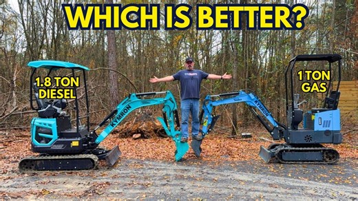 Comparing Gas And Diesel Chinese Mini Excavators