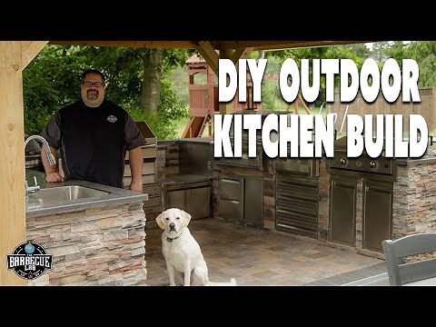 Building an Outdoor Kitchen | How We Saved Over 75% Using DIY Outdoor Kitchen Techniques