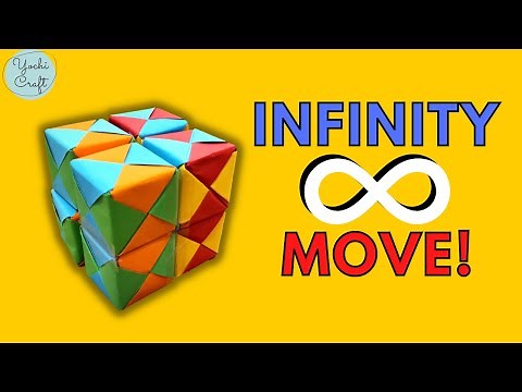 How to make Paper Infinity Cube | DIY Origami Fidget Toy [YochiCraft]