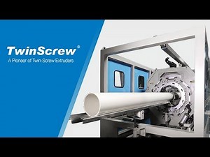 PVC Pipe Manufacturing Machine - Twin Screw Industrial
