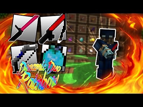 Minecraft PvP Resource Pack - Dynamic Duo Rainbow - UHC/Kohi