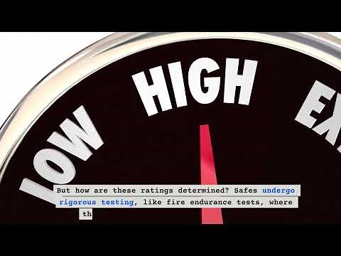 Fire Safe Rating Explained- Ultimate Guide To Fireproof Safes