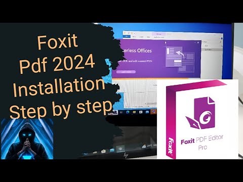 how to install and activate foxit pdf editor on Windows 11