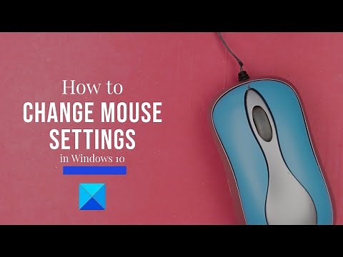 How to change Mouse Settings in Windows 10