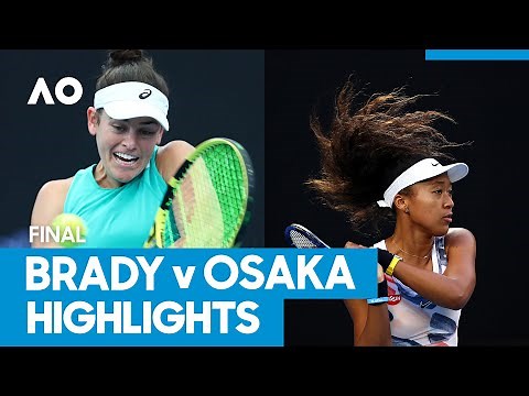 Jennifer Brady vs Naomi Osaka Championship Match Highlights (F) | Australian Open 2021