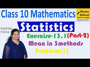 Statistics| Part-2|Class 10|Exercise-13.1 Problem(1) Mathematics NCERT/CBSE