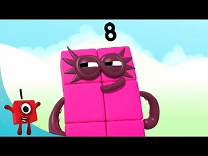Numberblocks - Meet Number Eight! | Learn to Count | Learning Blocks