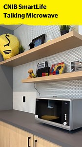 2.5K views · 44 reactions | Have you ever seen a talking microwave? The CNIB SmartLife Talking Microwave is here to simplify mealtime or satisfy your microwave mug cake cravings . To find out more about the Talking Microwave and other accessible tech products, visit www.cnibsmartlife.ca | CNIB | Facebook