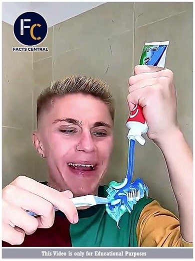 Why Toothpaste have this Color design 😱😱 !!! #shorts #factscentral