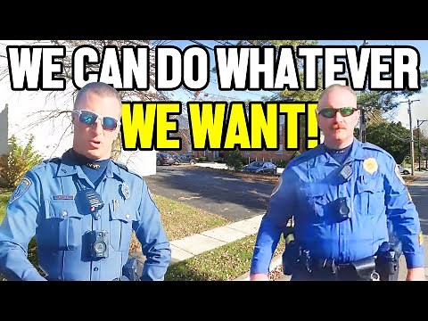 These Cops Are A HUGE Liability! INSANE Stop!