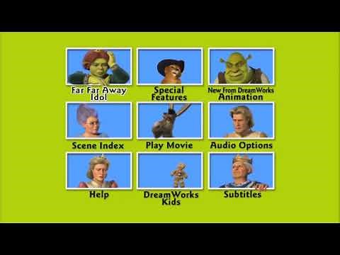 Shrek 2 - DVD Menu Walkthrough