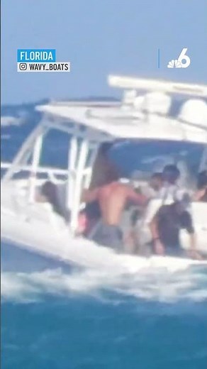 Shocking video shows boaters dumping trash into ocean in Florida