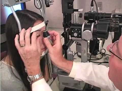 Gonioscopy Three-Mirror Technique