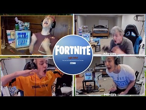NINJA FORTNITE RAGE COMPILATION