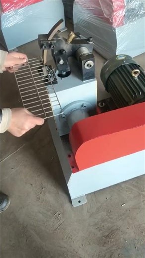 wire mesh cutting machine for trimming excess frame#wiremeshcuttingmachine #excessframecutting