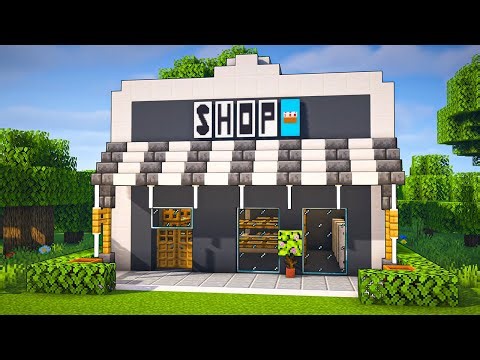 Minecraft: How To Build A Shop