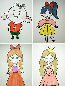 54K views · 615 reactions | Easy Cartoon Drawing Ideas | Simple Drawings | Facebook