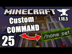 Add CUSTOM COMMANDS to Minecraft 1.16.5 | Forge 1.16.5 Modding #25