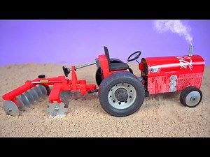 Amazing TRACTOR DISC HARROW made with Recyclable Materials