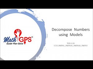 Decompose Numbers Using Models