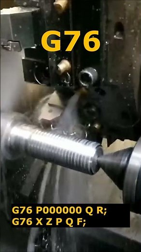 THREADING CYCLE - G76 Threading Cycle Explanation #g76 #g76threadingcycle #cnctrainingcenter