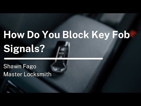 How to Protect Keyless Car Fobs