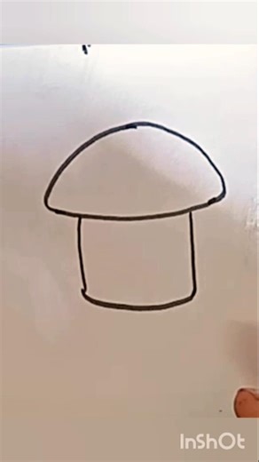 easy way to draw 🍄 #beginnerarttips #art #easydrawingideas
