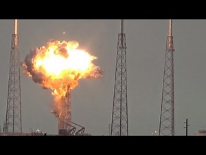 SpaceX explosion destroys satellite