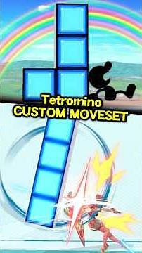 What if TETRIMINO was a Playable Character? [SSBU] #supersmashbrosultimate #smashmods #tetris