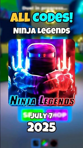 Every WORKING CODE in Ninja Legends!