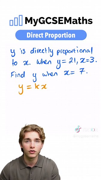 Direct Proportion | GCSE Maths 2023 #directproportion #proportion #gcsemaths #gcsemathsrevision #gcse #gcses #gcses2023 #foryou #fyp