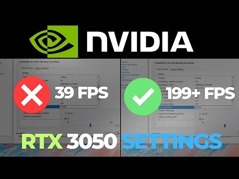 Best NVIDIA Settings for RTX 3050 | Maximize Performance & Graphics!