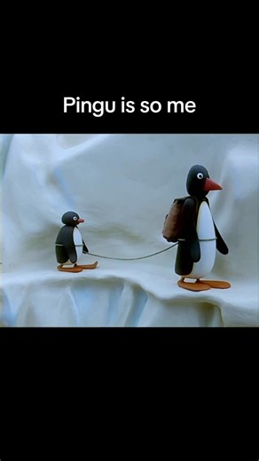 Pingu on Instagram: "he gets it #pingu #nootnoot #hiking #lazy #childhoodshows"