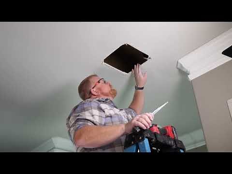 Panasonic Whisper Choice, RG-C811HA, Retrofit Installation Tutorial