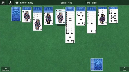 Microsoft Solitaire Online GamePlay