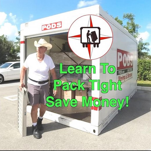 Learn to Pack Tight your Portable Container to Save Money!