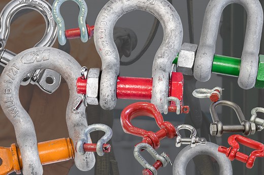 What Are the Different Types of Shackles for Lifting and Rigging?