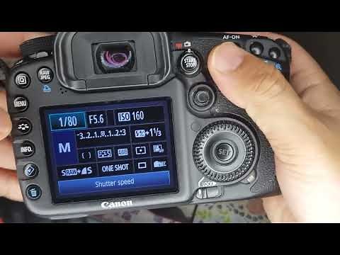 Canon 7d camera settings tutorial