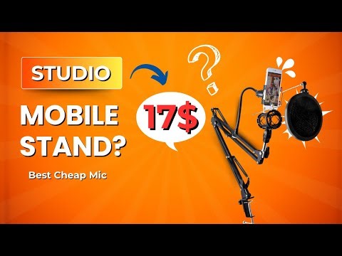 Best Mobile Recording Studio Microphone Stands | Portable Mic Stand Review 2025 🔥